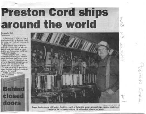 Preston Cord ships around the world