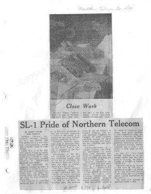 SL-1 Pride of Northern Telecom