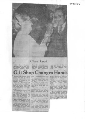 Close look: Gift shop changes hands