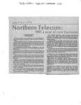 Northern Telecom: 1981 a year of new horizons