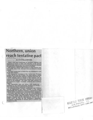 Northern, union reach tentative pact