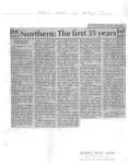 Northern: The first 35 years