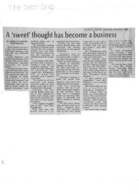 A 'sweet' thought has become a business