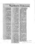Northern Telecom vital in