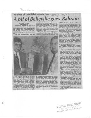 A bit of Belleville goes to Bahrain