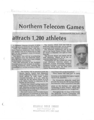 Northern Telecom Games attracts 1,200 athletes