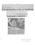 City plant plays role in Northern Telecom's success