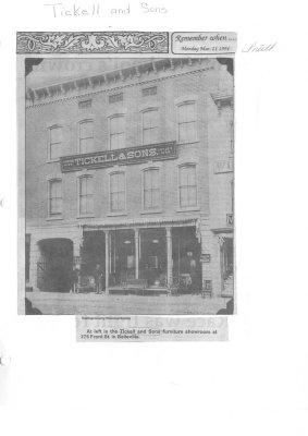 Tickell & Sons: 275 Front St.