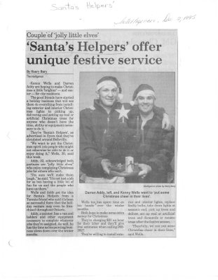 'Santa's Helpers' offer unique festive service