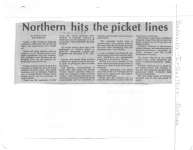 Northern hits the picket lines