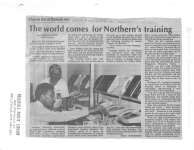 The world comes for Northern's training