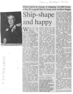 Ship-shape and happy