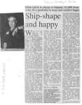 Ship-shape and happy