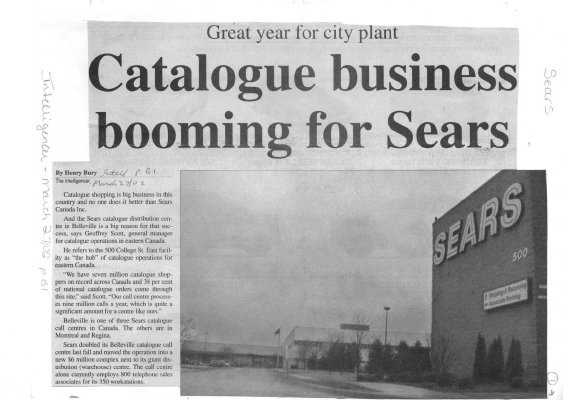 Catalogue business booming for Sears