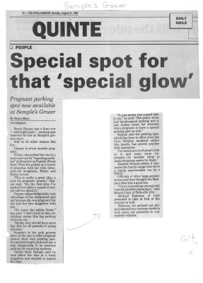 Special spot for that &quot;special glow&quot;