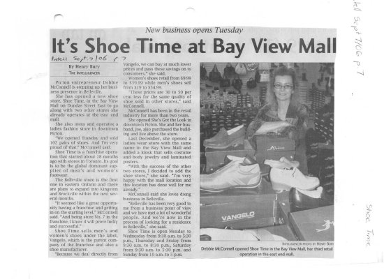 It's Shoe Time at Bay View Mall