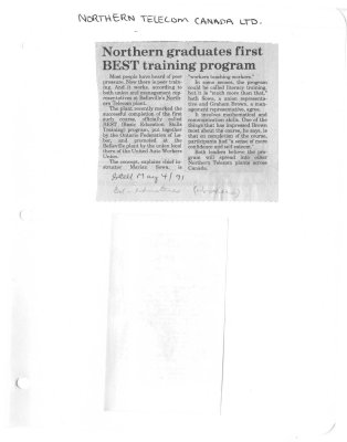 Northern graduates first BEST training program