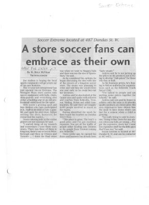 A store soccer fans can embrace as their own