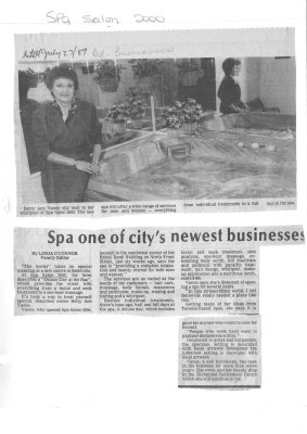 Spa one of city's newest businesses