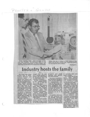 Industry hosts the family