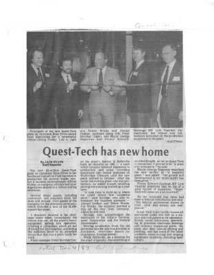 Quest-Tech has new home