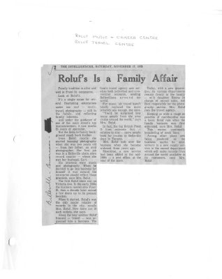 Roluf's Is a Family Affair