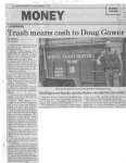 Trash means cash to Doug Gower