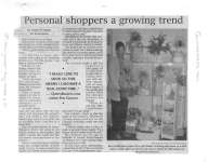 Personal shoppers a growing trend