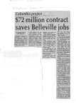 $72 million contract saves Belleville jobs