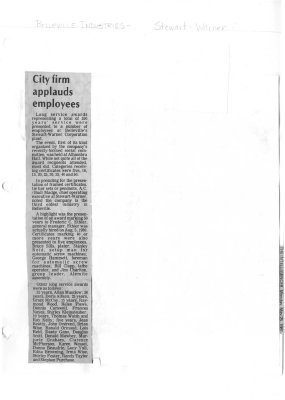 City firm applauds employees