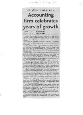 Accounting firm celebrates years of growth