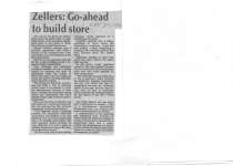 Zellers: Go-ahead to build store