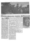 Remember When: Honeymoons were different in 1905