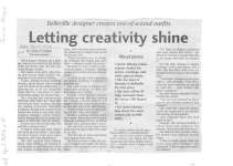 Letting creativity shine