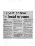 Expert active in local groups