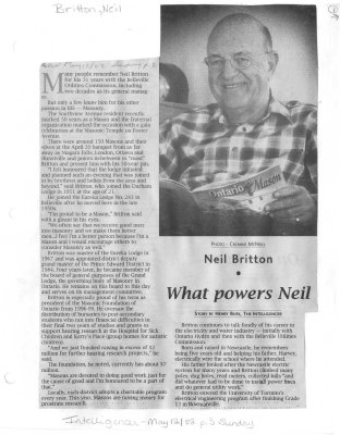 What powers Neil