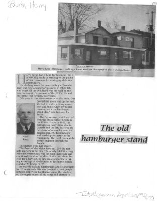 The old hamburger stand