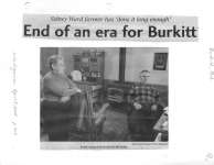 End of an era for Burkitt