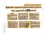 Belleville industrial mall should not have been appro