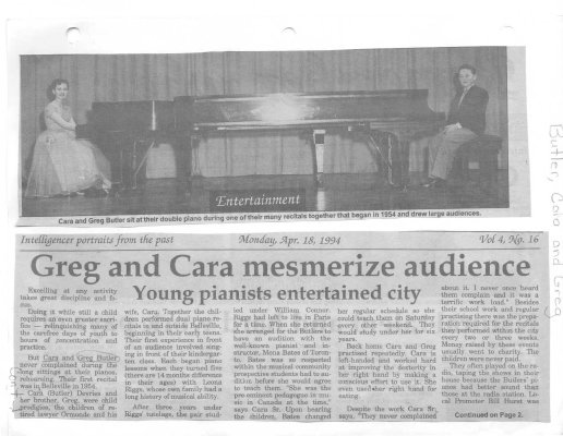 Greg and Cara mesmerize audience