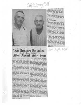 Two Brothers Re-united After Almost Sixty Years