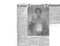 Color Carswell Crimson