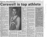 Carswell is top athlete