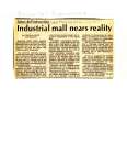 Industrial mall nears reality
