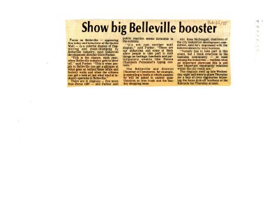 Show big Belleville booster