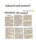 Industrial mall proposal rejected by city council