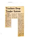 Truckers Drop Tender System