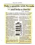 Take a gamble with Nevada - and help a charity