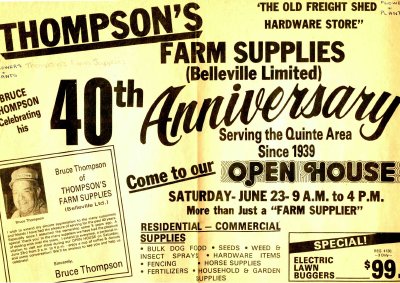 Thompson's Farm Supplies: 40th Anniversary