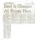 Beef Is Cheaper At Stores Here